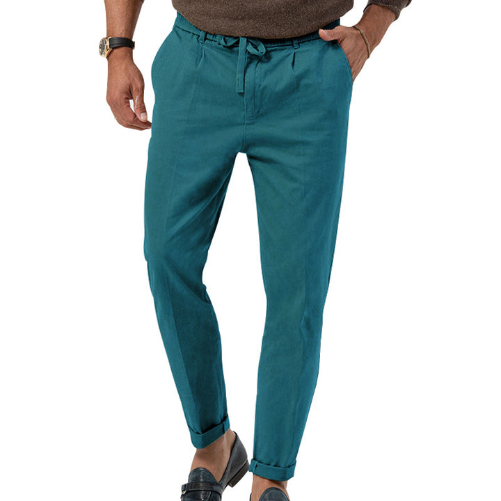 Herren elegante Freizeithose mit elastischem Bund und atmungsaktivem Material Echoarchiv