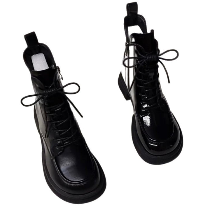 Damen Modische und bequeme High-Top Boots – Lioré