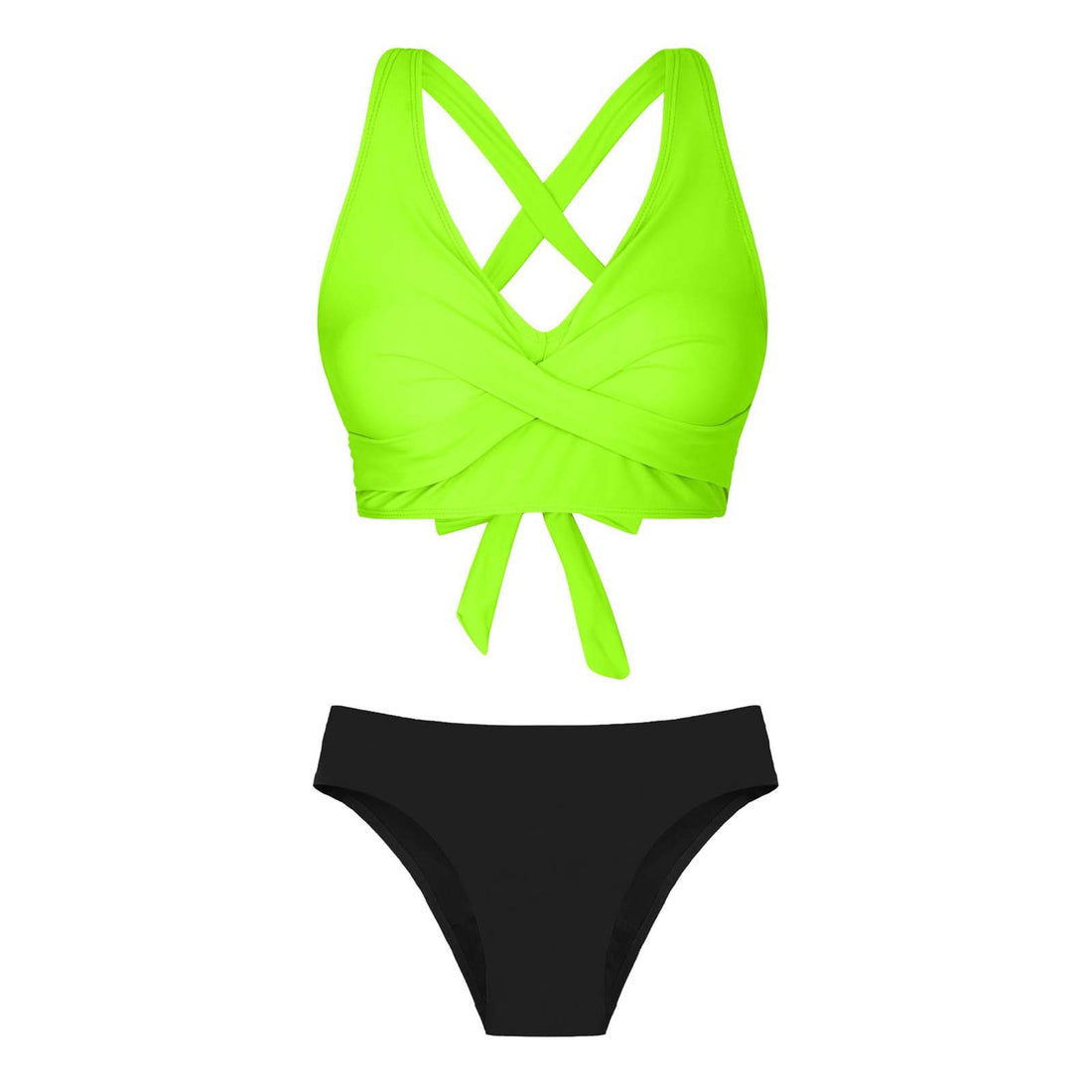 Damen Zweiteiliger Badeanzug mit floralem Design – Maréssa