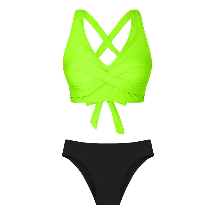 Damen Zweiteiliger Badeanzug mit floralem Design Echo Archiv