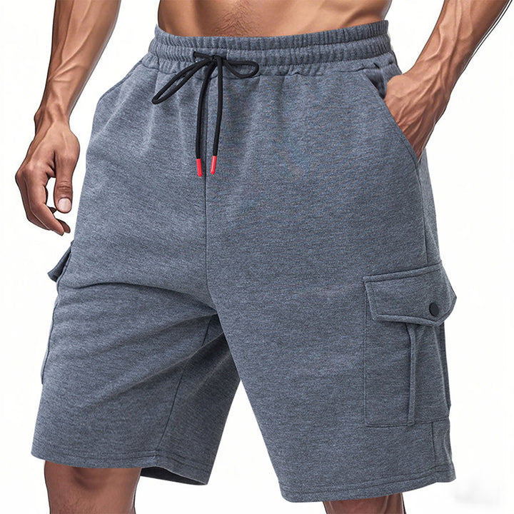 Herren funktionale Sportshorts mit praktischen Seitentaschen und elastischem Bund Echoarchiv