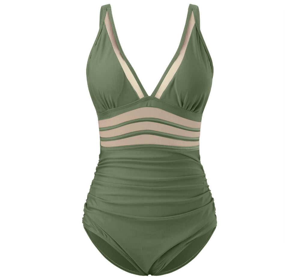 Damen eleganter Badeanzug mit verführerischen Cut-Out-Details Echo Archiv