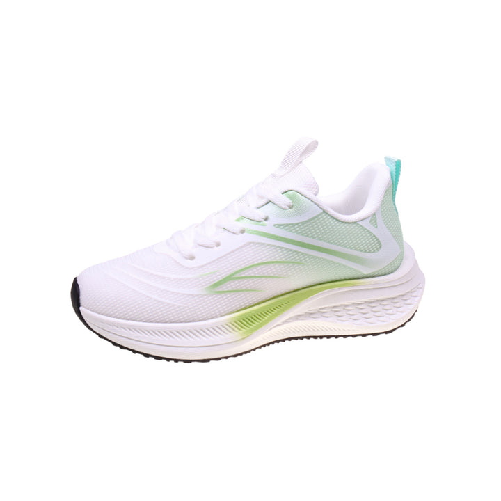Damen Leichter Laufsneaker mit dicker Dämpfungs-Plateausohle und atmungsaktivem Mesh-Obermaterial Echoarchiv