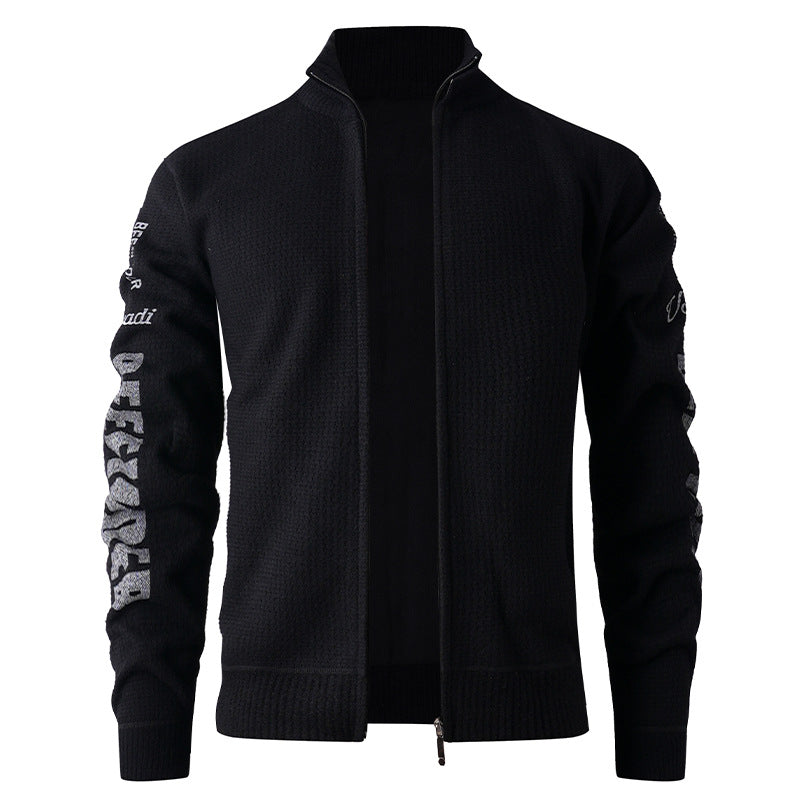 Herren gesteppte Freizeitjacke mit hohem Kragen und modernem Innenfutter Echoarchiv