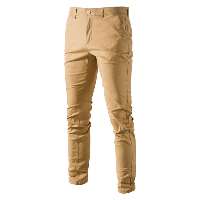 Herren Chinohose mit schmaler Passform und elastischem Bund Echoarchiv