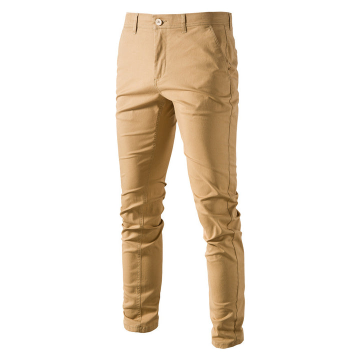Herren Chinohose mit schmaler Passform und elastischem Bund Echoarchiv