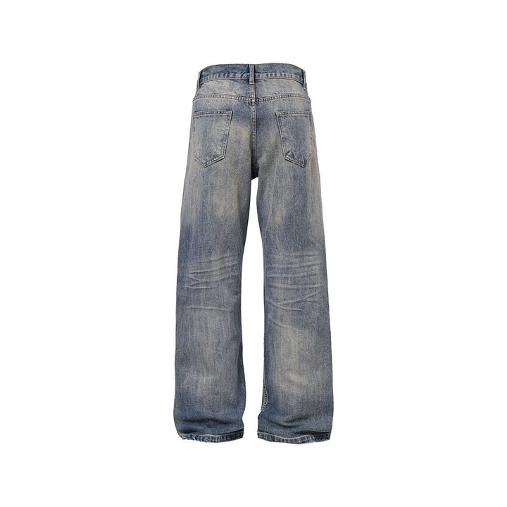 Damen Weit geschnittene Vintage Denim-Jeans Echo Archiv
