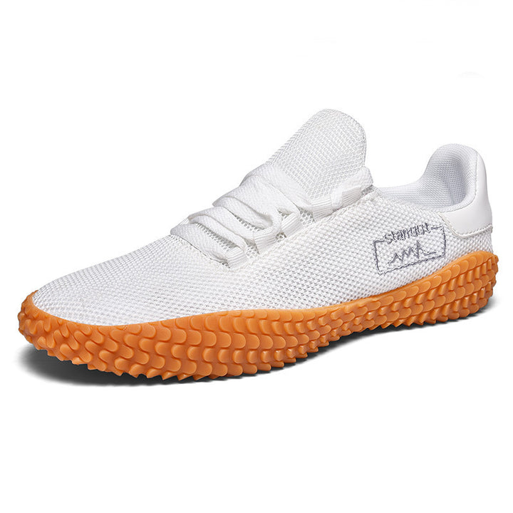 Herren Camouflage Strick-Sneaker mit griffiger Wabenprofilsohle und gepolstertem Knöchelkragen Echo Archiv