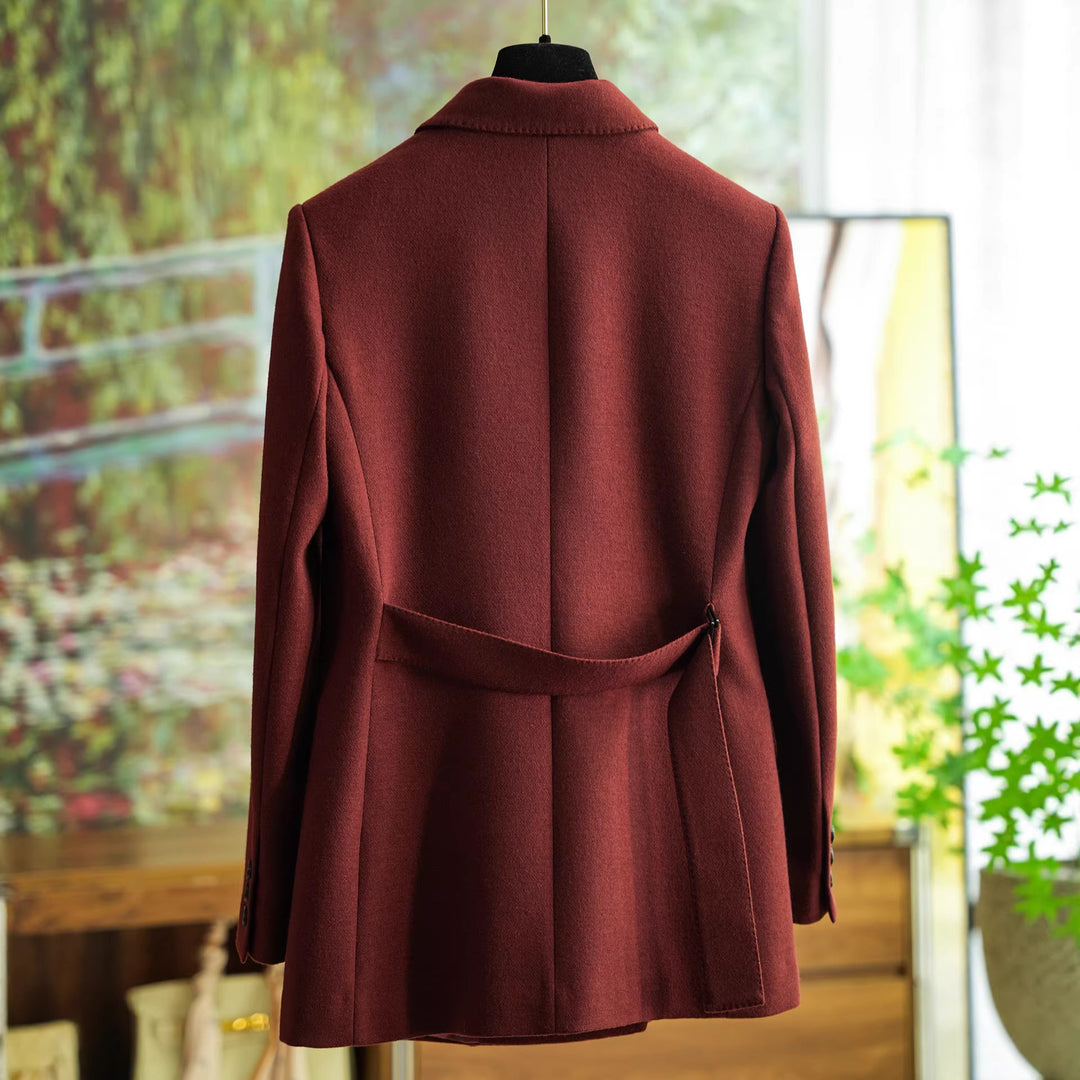 Damen Designer Doppeltbreasted Blazer Echoarchiv