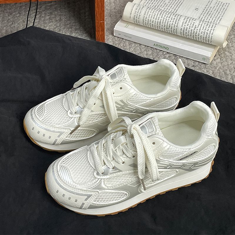 Damen Leichte Mesh-Lauf- und Freizeit-Sneaker mit profilierter Gummilaufsohle – Névara