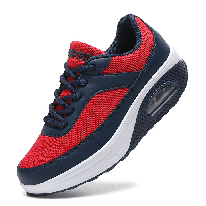 Herren nan ergonomischer Sportschuh mit Luftkammer stoßdämpfender Zwischensohle und atmungsaktivem Netzgewebe Echo Archiv