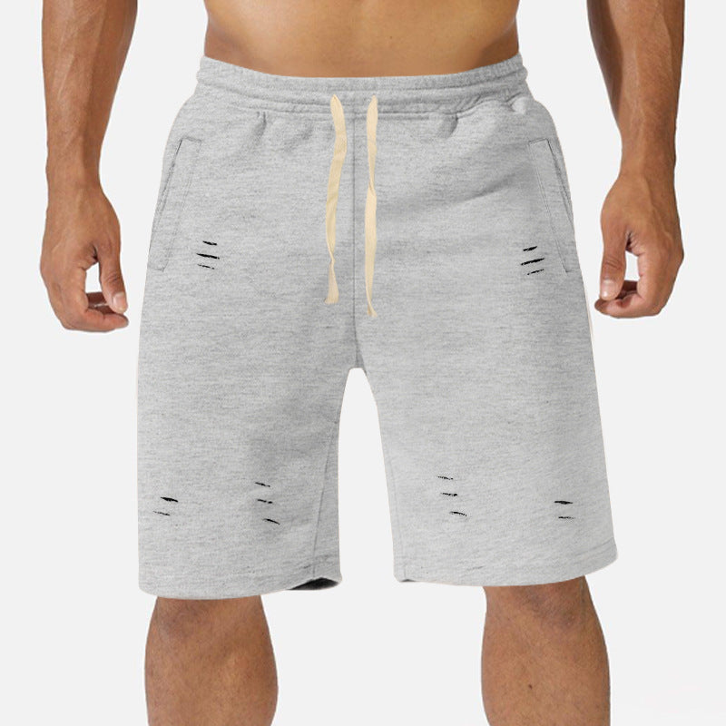 Herren Baumwoll-Shorts mit verstellbarem Bund und modischen Akzenten Echoarchiv