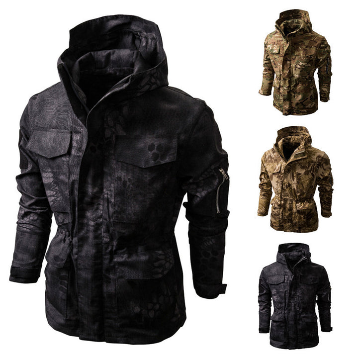 Herren Outdoor-Jacke mit camouflage Design und praktischen Taschen Echoarchiv