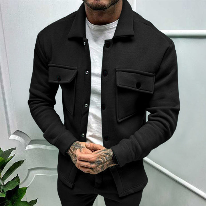 Herren Utility Jacke mit praktischen Taschen und modernem Schnitt Echoarchiv