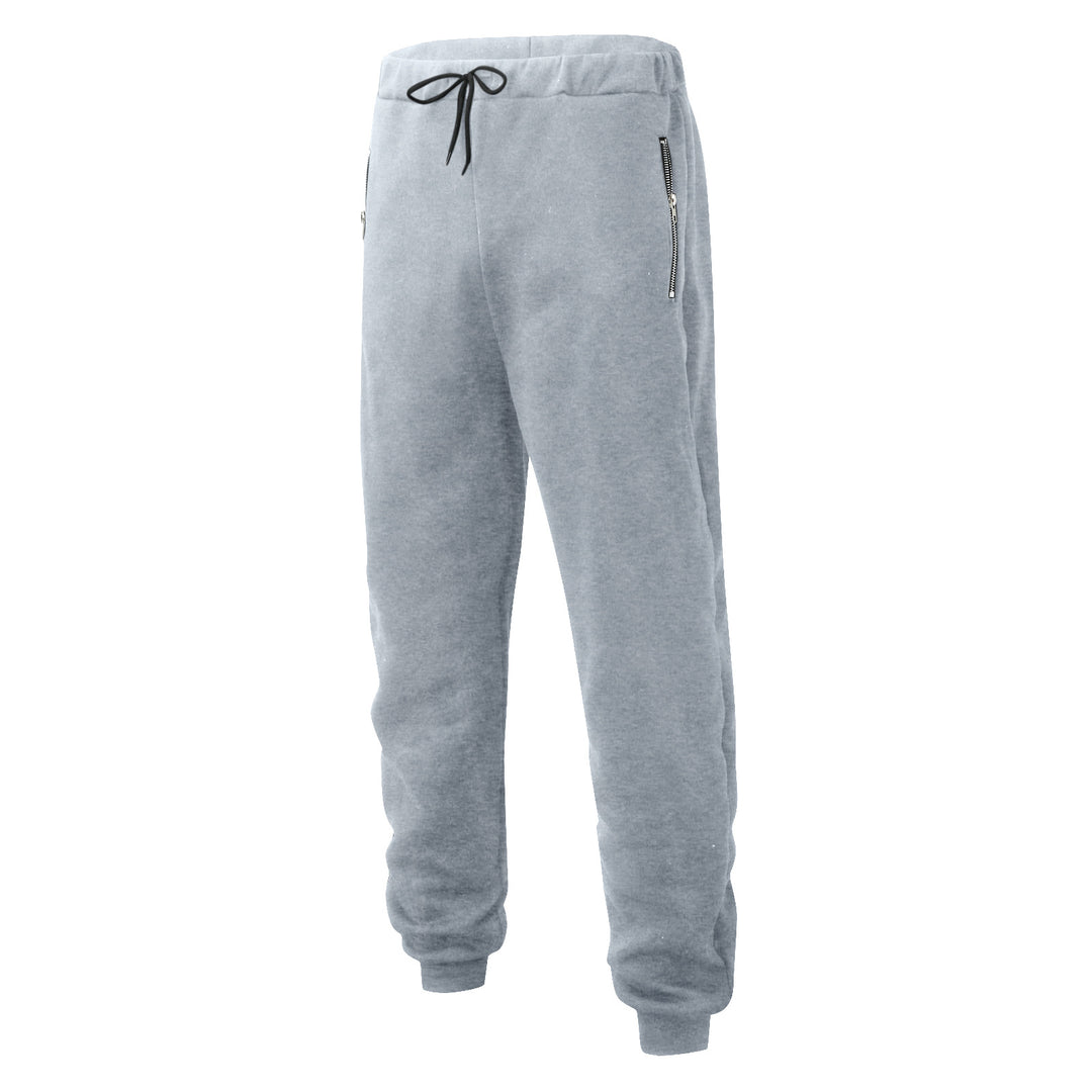 Herren nan komfortable Jogginghose mit elastischem Bund Kordelzug konisch zulaufenden Beinen und seitlichen Reißverschlusstaschen Echo Archiv
