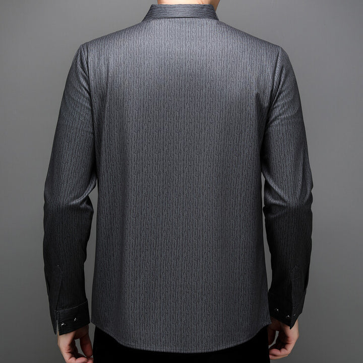 Herren Hemd mit feinem Strukturdesign Echoarchiv