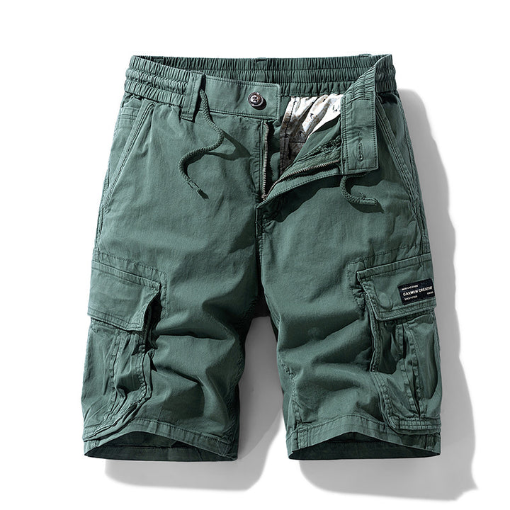 Herren multifunktionale Cargoshorts mit elastischem Bund und praktischen Seitentaschen Echoarchiv