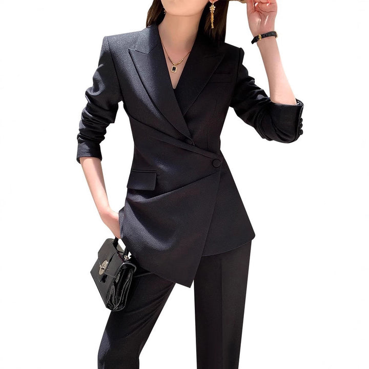 Damen Elegantes Blazer-Set mit modernem Schnitt Echoarchiv