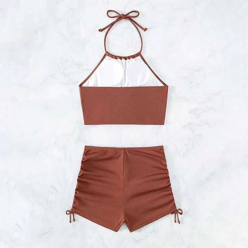Damen Freizeit-Bikini-Set mit Raffungen Echo Archiv