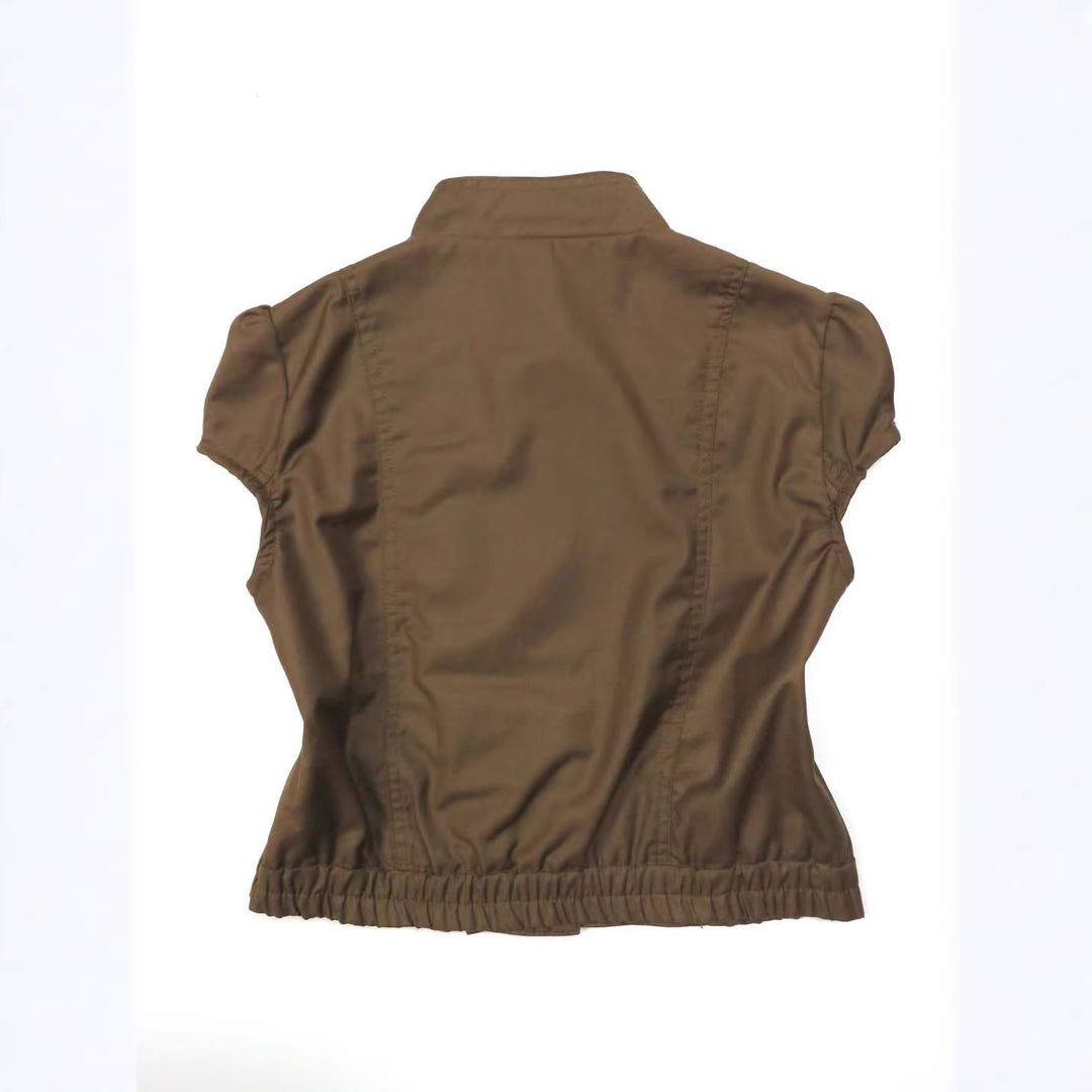 Damen Elegante Bluse mit Rüschen Echo Archiv