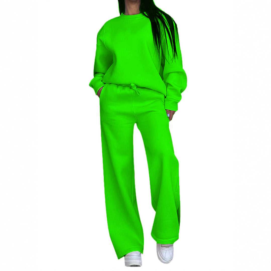 Damen nan lässiges Oversize Sweatshirt und weite Jogginghose Set Echo Archiv