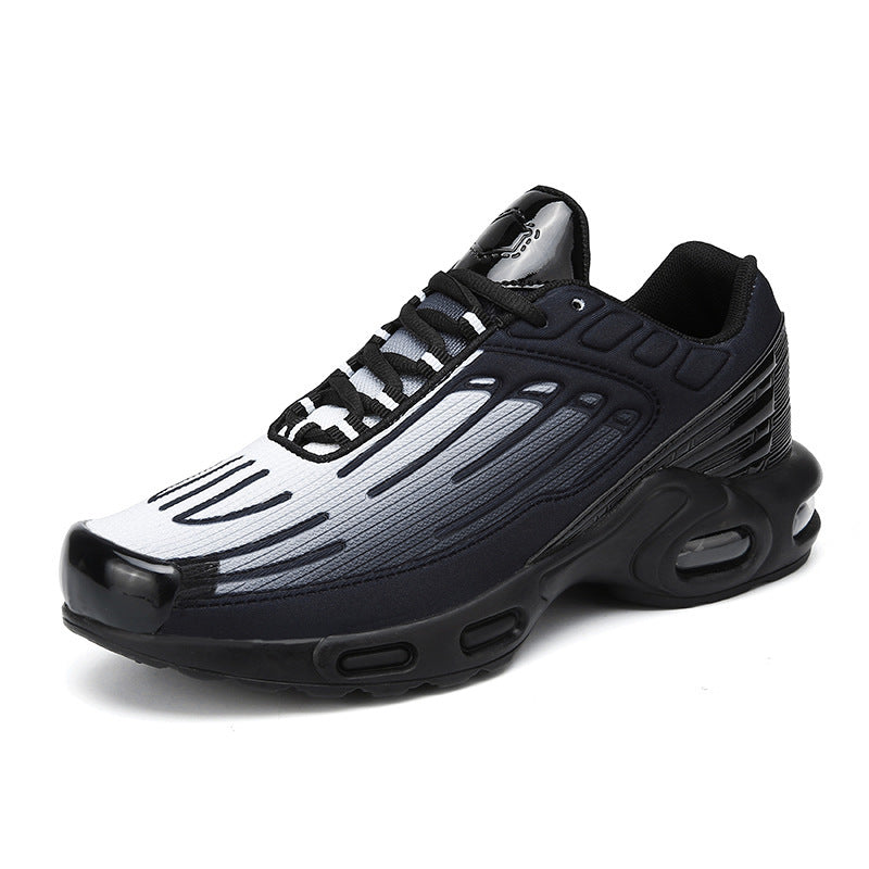 Herren Atmungsaktive Laufschuhe mit Luftkissen-Dämpfung und futuristischem Wellen-Design – Tavélo
