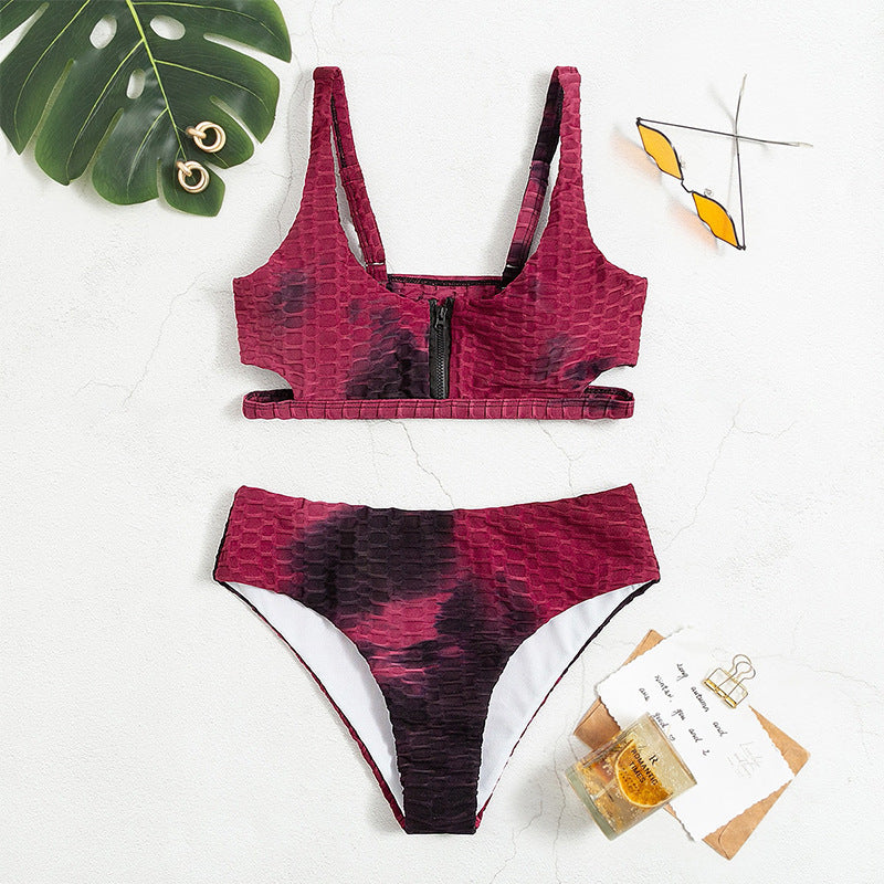 Damen Sport-Bikini mit Reißverschluss Echo Archiv