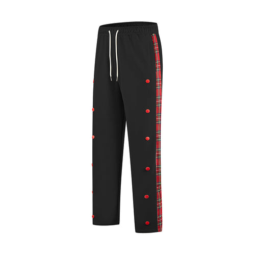 Herren Sportliche Jogginghose mit Druckknopf-Design und elastischem Bund Echoarchiv