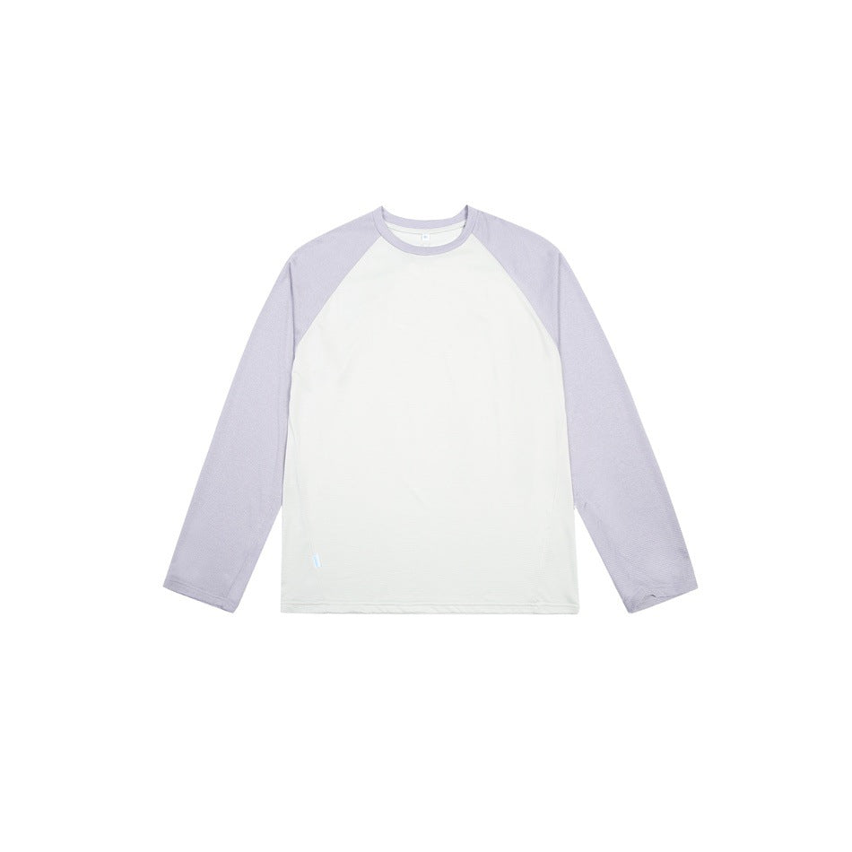 Unisex Raglan-Langarmshirt aus leichter Baumwollmischung mit Waffelstruktur Echoarchiv