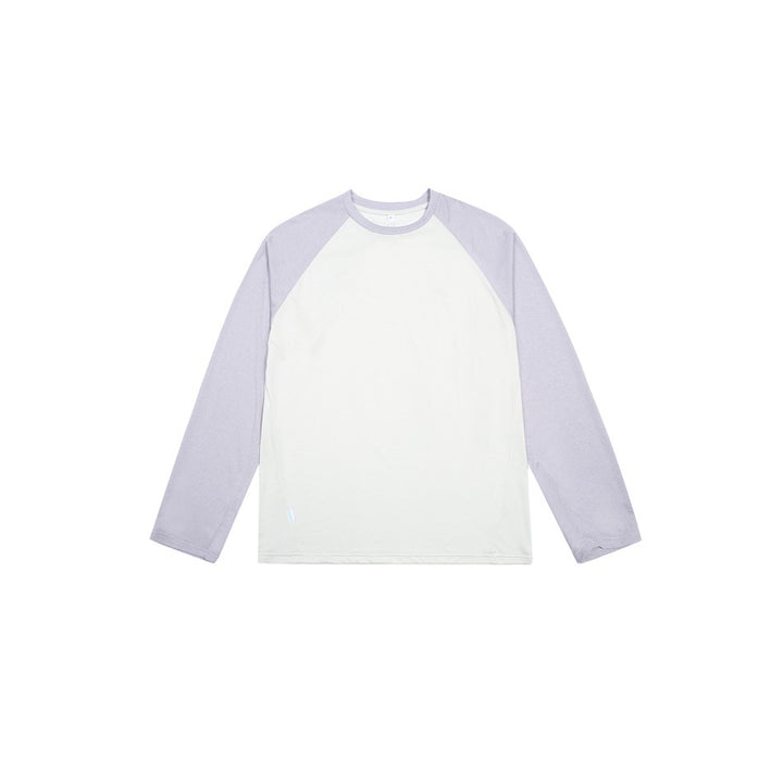 Unisex Raglan-Langarmshirt aus leichter Baumwollmischung mit Waffelstruktur Echoarchiv