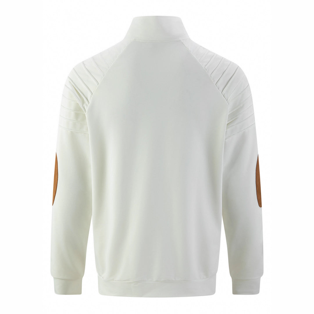 Herren sportliche Jacke mit stylischen Plissee-Ärmeln Echoarchiv