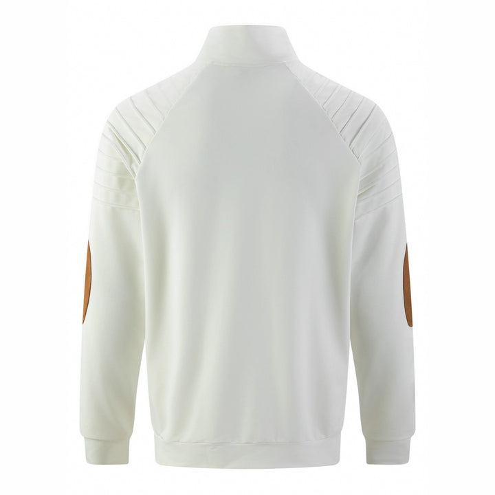 Herren sportliche Jacke mit stylischen Plissee-Ärmeln Echoarchiv