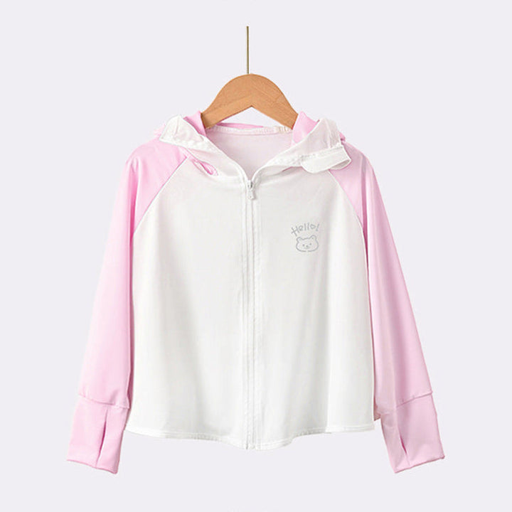 Mädchen Leichte Kapuzenjacke mit Hasenohren Echo Archiv