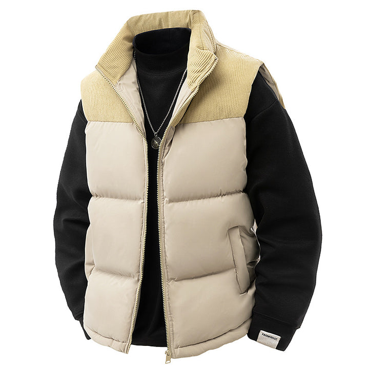 Herrenmode Steppjacke mit Kragen Echo Archiv