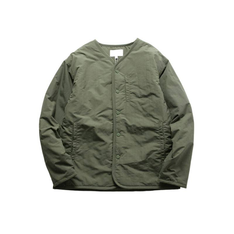 Herren Fleece-Innenjacke mit Druckknöpfen Echo Archiv