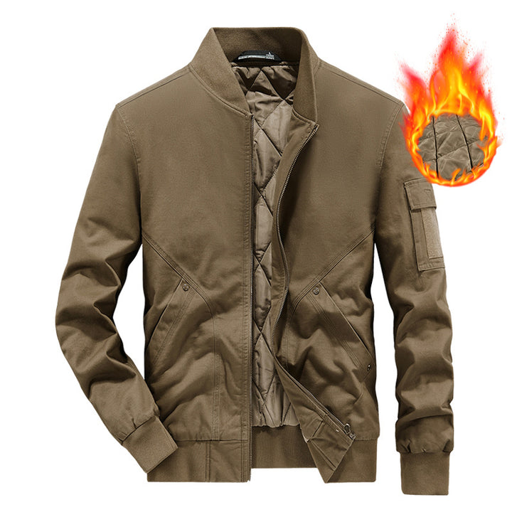 Herren Stylische Überjacke mit warmem Innenfutter Echo Archiv