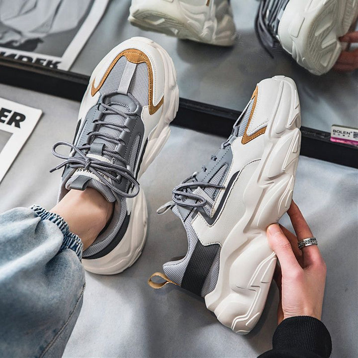 Damen moderne Sneakers mit atmungsaktivem Mesh-Obermaterial und dämpfender Sohle Echo Archiv