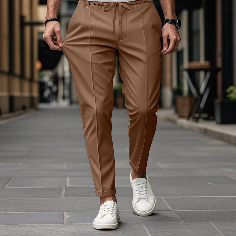 Herren Sportliche Chino-Hose mit elastischem Bund und atmungsaktivem Material Echoarchiv