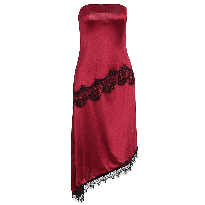 Damen Abendkleid mit Spitzenakzenten Echo Archiv