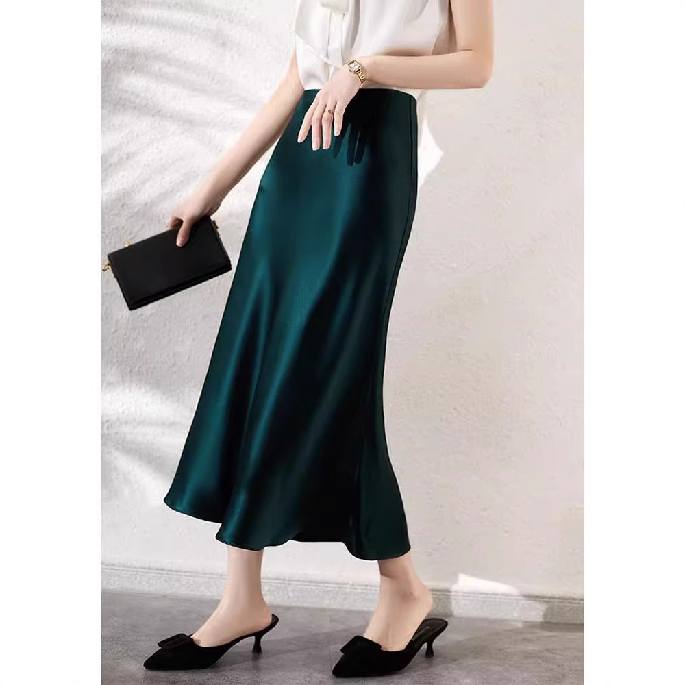 Damen Eleganter Maxirock mit fließendem Schnitt Echoarchiv