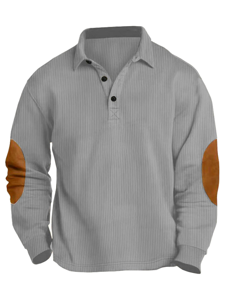 Herren Langarm-Polo Echoarchiv