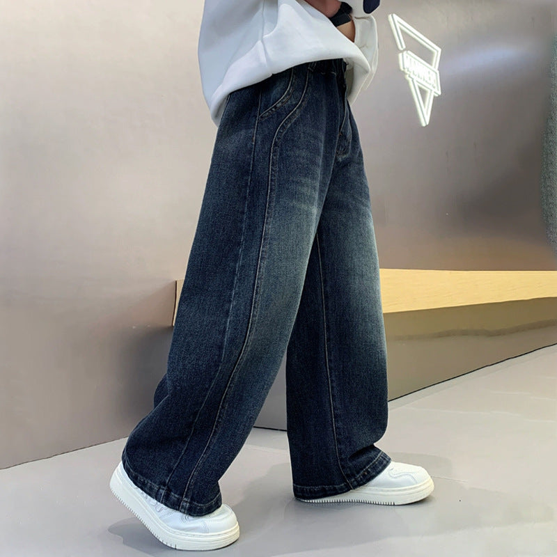 Herren lässige weite Denim-Jeans Echo Archiv