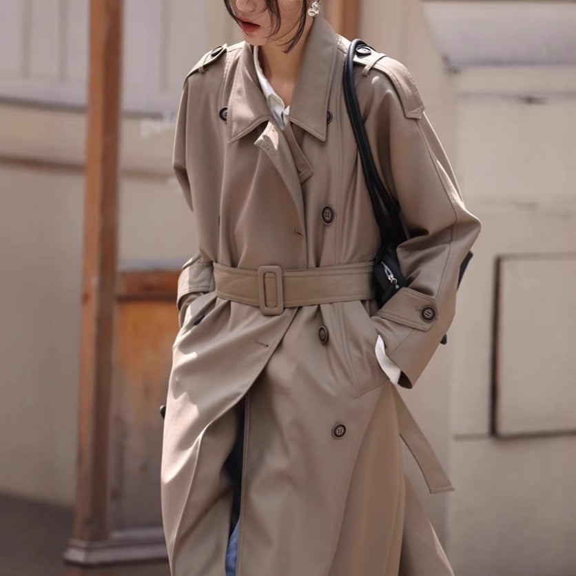 Damen eleganter Trenchcoat Echoarchiv