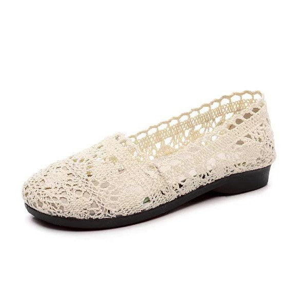 Damen elegante und atmungsaktive Spitzenschuhe Echo Archiv