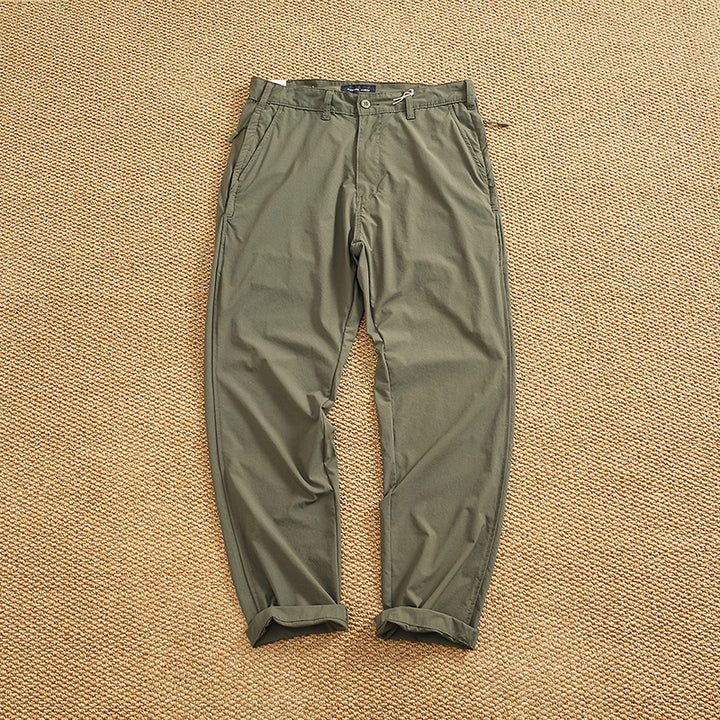 Herren Chino-Hose mit elastischem Bund und praktischen Eingrifftaschen Echoarchiv