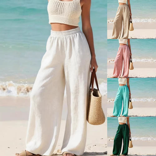 Damen weite Leinenhose Echo Archiv