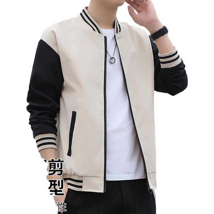 Herren Sportliche Übergangsjacke mit hohem Stehkragen Echo Archiv 1788241839