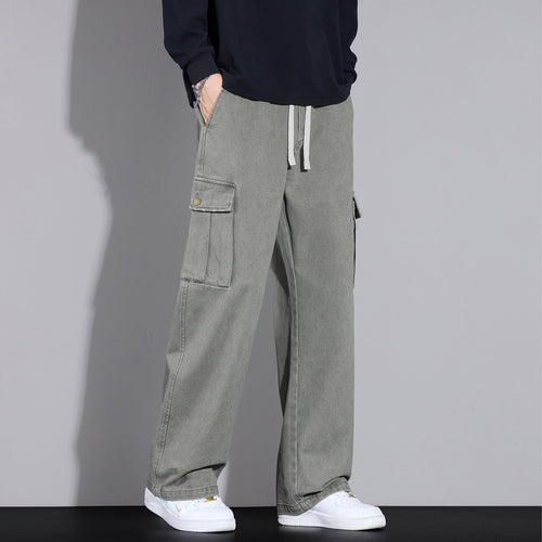Herren Cargo-Hose im weiten Relaxed-Fit mit Tunnelzugbund und Mehrfachtaschen Echo Archiv