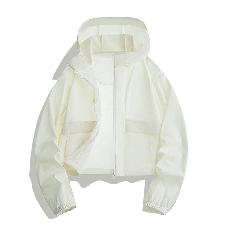 Damen modische kurze Jacke Echo Archiv