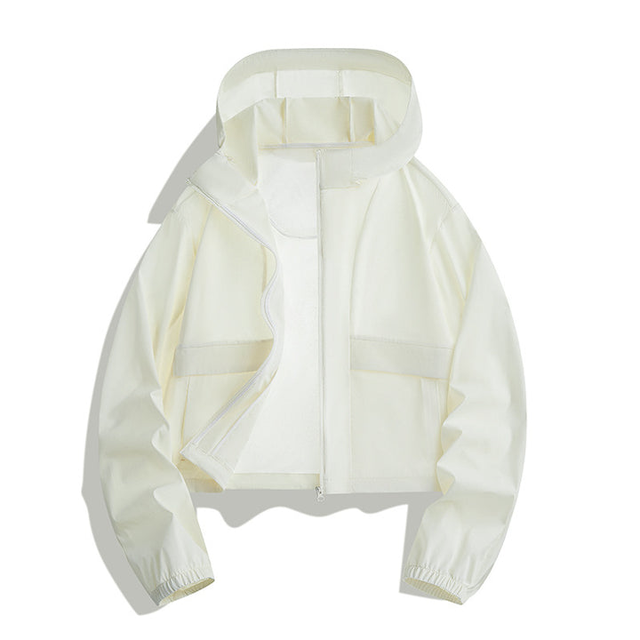 Damen modische kurze Jacke Echo Archiv